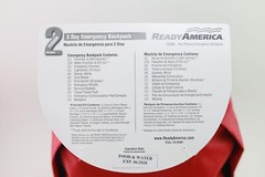 72 Hour Emergency Kit, 2-Person, 3-Day Backpack, Includes First Aid Kit, Surv…