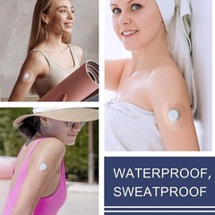 100Pcs Sensor Covers Waterproof Adhesive Patches for Freestyle Libre 2 3 CGM