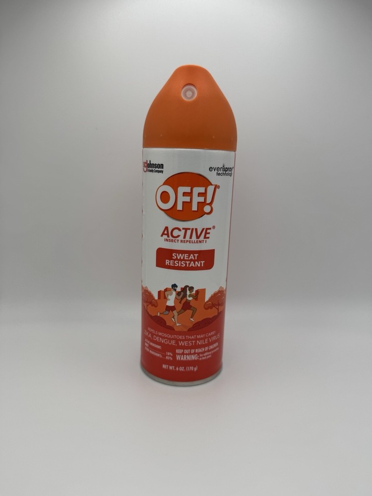 OFF! Active Insect Repellent, Sweat Resistant 6 oz