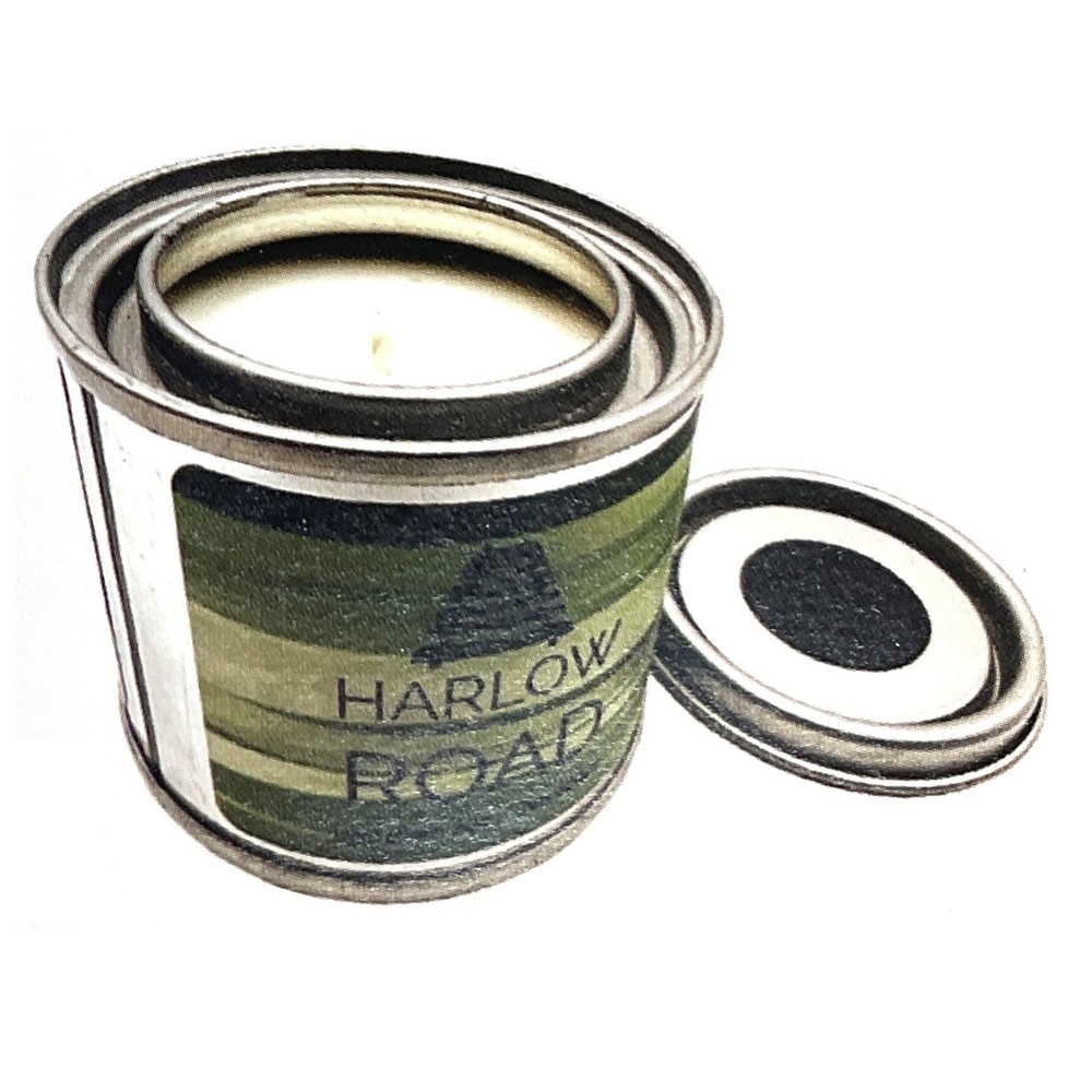 Harlow Road Camp Candle – Natural Citronella Soy Wax Candle, 4oz, Pet Safe
