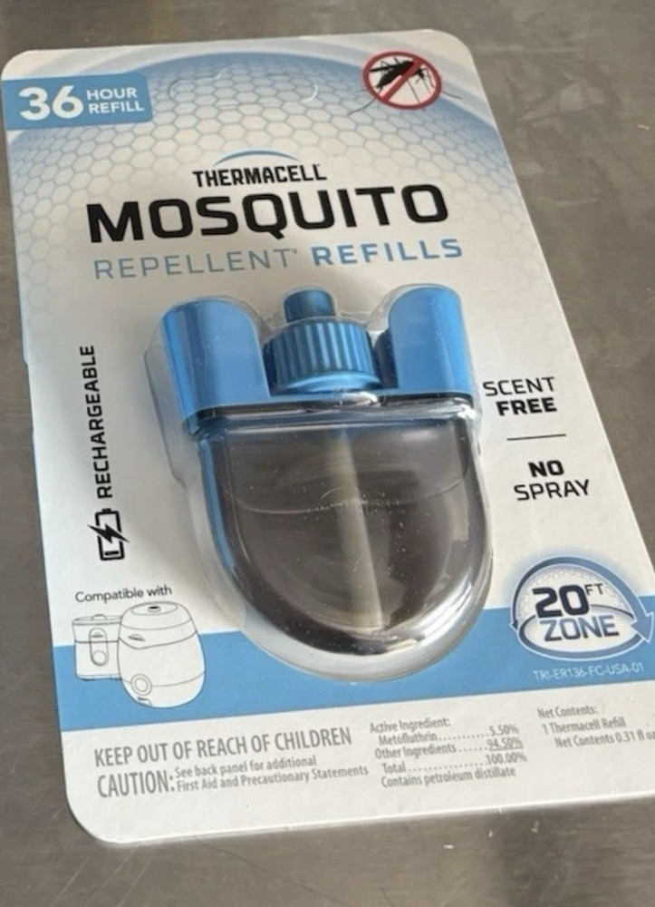 Thermacell Radius Zone Mosquito Repellent Refill 36 Hour 2-Pack