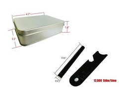 Emergency Fire Starter Ferro Rod Striker Magnesium 6 Bags 100% Camping Bushcraft