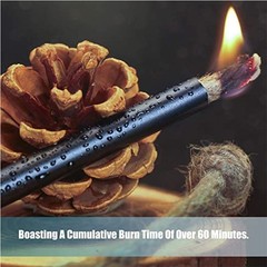 5pcs Outdoor Camping Waxed Jute Rope Fire Starter – Portable 29cm Handheld