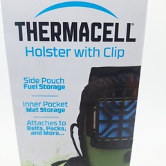 Thermacell Portable Mosquito Repellent Holster Holder W/Belt Clip & Fuel Storage