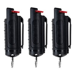 Keychain Pepper Spray Self Defense Belt Clip Holder- Tactical Safety Key