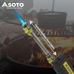 Refillable Pocket Torch Lighter for Camping, BBQ, Grill – Wind-Resistant Butane