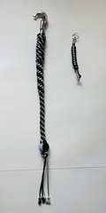 Motorcycle Paracord get-back whip & color matching keychain !