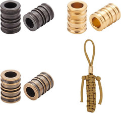 6 Pcs Lanyard Paracord Bracelet Beads