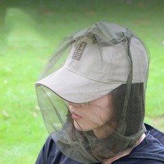 Fishing Hat with Bug Net Face Mask Sun Protection Camping Hiking Accessory
