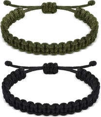Paracord Bracelet for Men Paracord Survivor Bracelets, Handmade Braided Bracelet