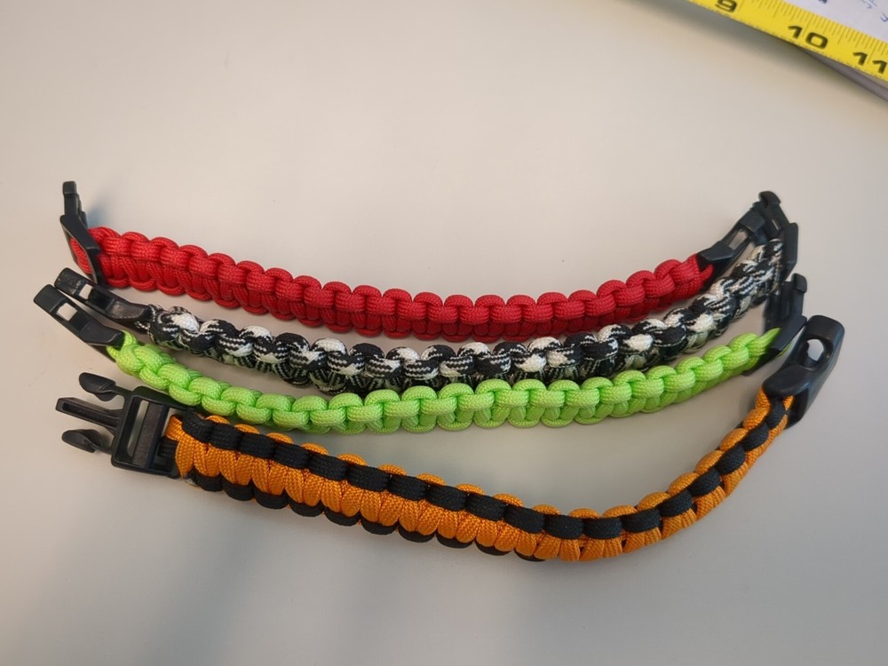 Paracord Bracelets 5 Pc