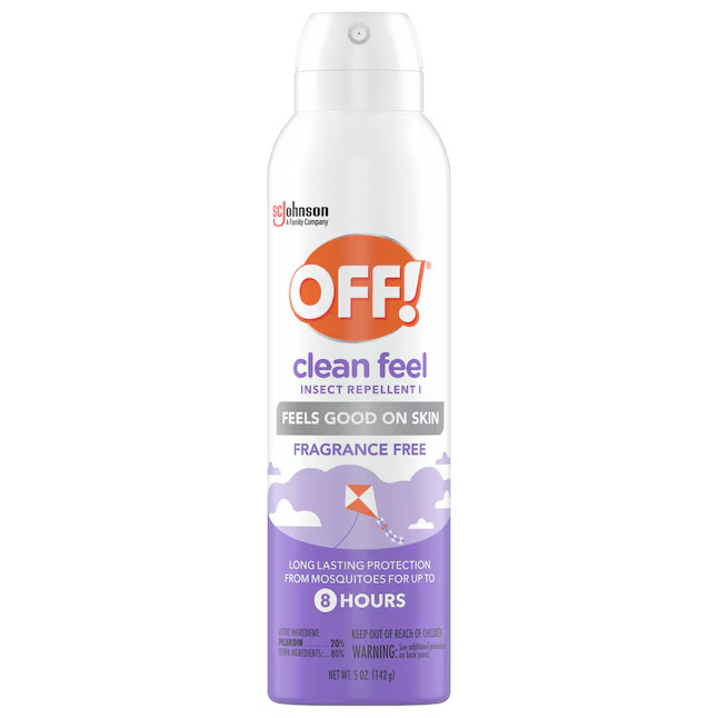 Off! 5 Ounce(s) Clean Feel Deet Free Indoor/Outdoor Spray