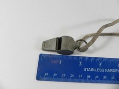 Vintage Whistle The ACME Thunderer Made in England Cork Ball