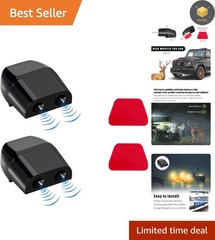 2 Pcs Universal Deer Whistles for Car – Enhance Safety & Prevent Collisions