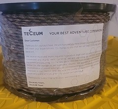 TECEUM Paracord Type IV 750 lb 1000 ft – 4mm