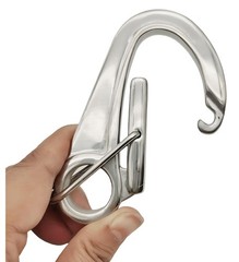 316 Stainless Steel Docking Hook Mooring Hook Quick Release Hook Clip Carabin…