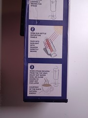 4 Patriots Sun Kettle Solar Water Heater Boil Water with Sun Power New In Box
