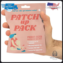 Drankful 7-Piece Portable Blister Relief Kit for Hiking and Trail Running