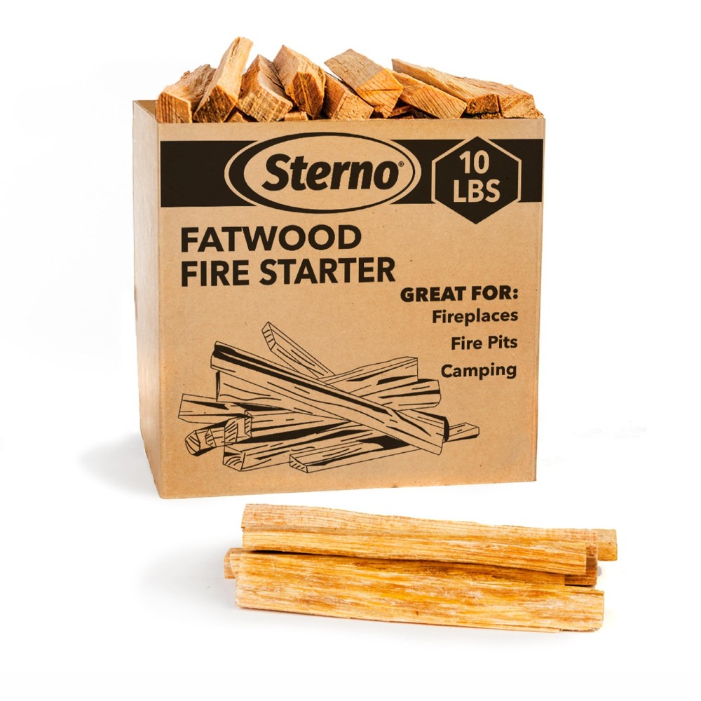 Sterno Fatwood Fire Starter Sticks 10 lb