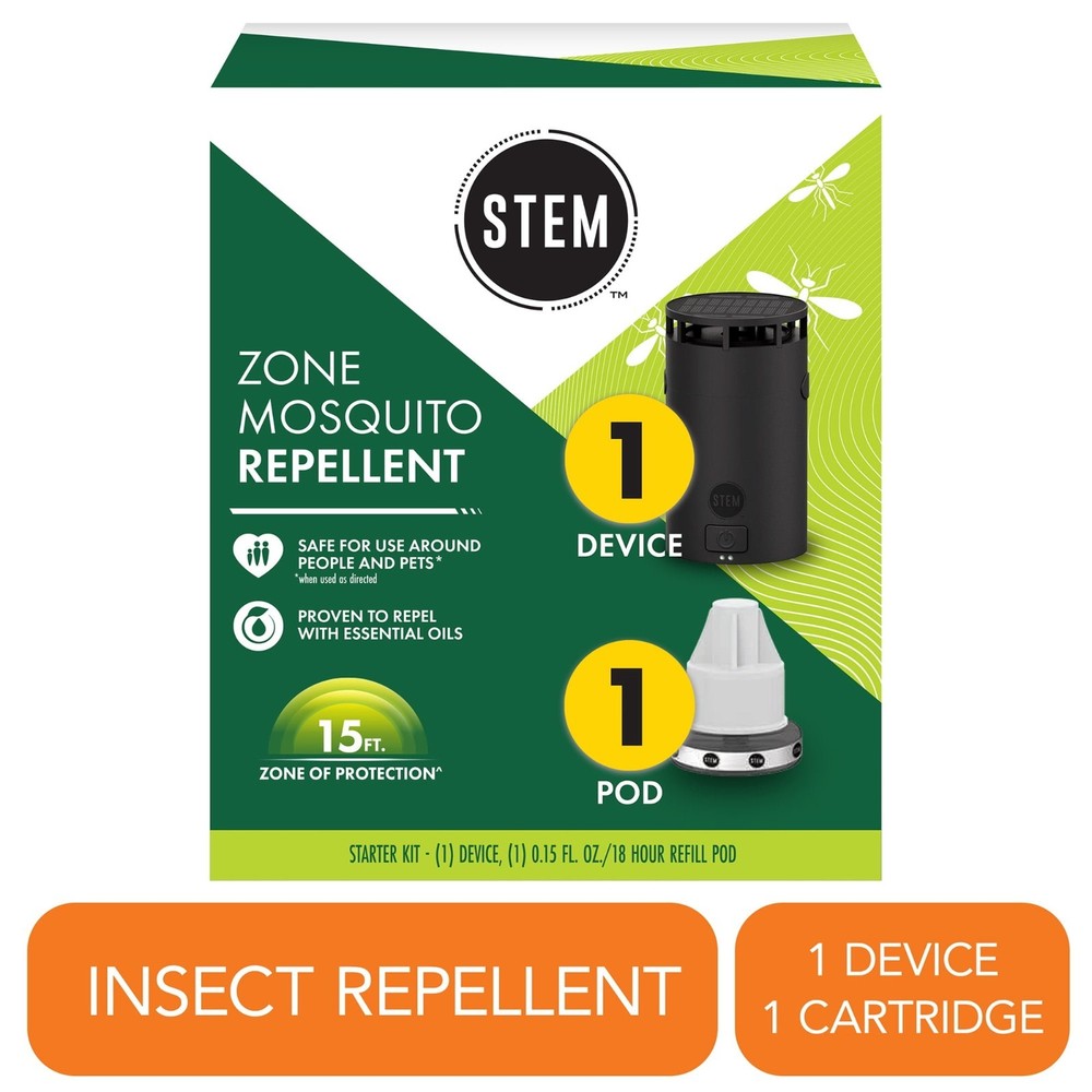 STEM Zone Mosquito Repellent Device Starter Kit – Outdoor Insect Protection