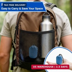 2 Pack Mosquito Head Net for Insects, Fly & Bug & Bee Protection | Ultra Large &