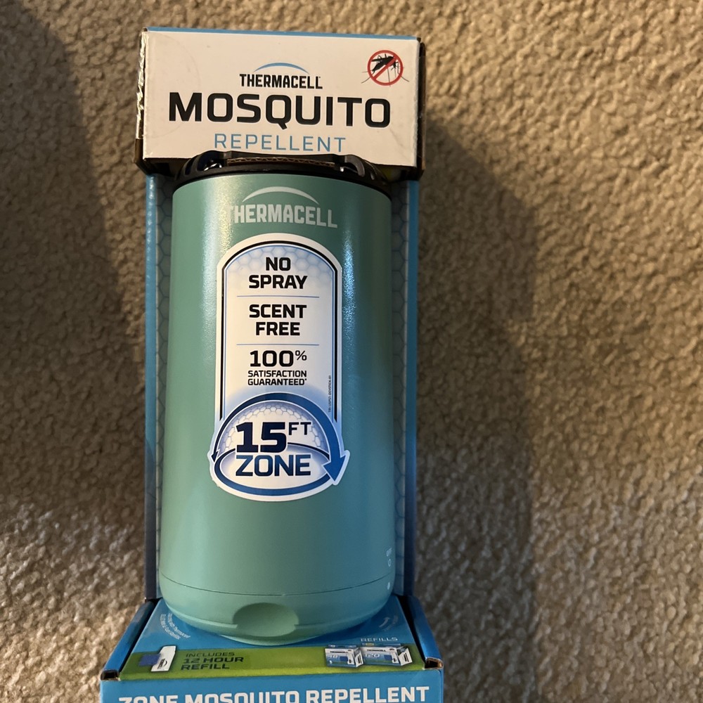 Thermacell Patio Shield Mosquito Repellent Highly Effective 15′ Zone Scent Free