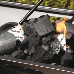 Gofire 50 FIRE STARTERS Camping Hiking Backpacking Campfire Fireplace Grill BOB