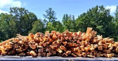 Kindling Wood Fat Lighter Wood 10-pound bundle 100% all-Natural Fire Starter NEW