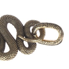 1pc Brass Snake Key Ring Boa Key chain Outdoor Small Accessories Car HanginC_NN