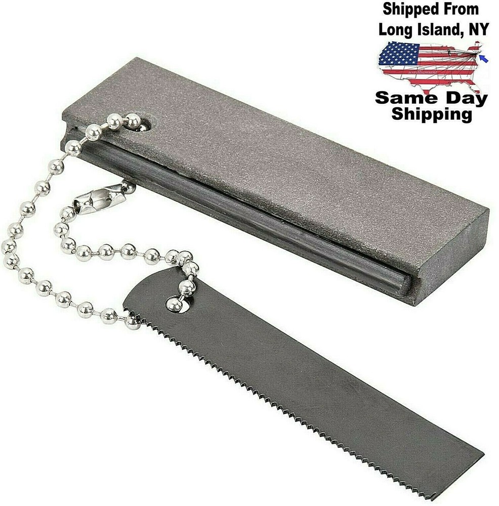 Magnesium Fire Starter Flint Ferro Striker Knife Camping Backpacking Survival