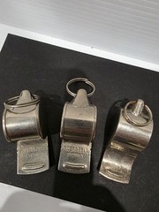 Vintage Chrome Aussie Thriller Rider & Bell Sydney Whistle Noble Japan
