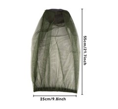 Mosquito Head Net Mesh Hat Protective Cover Fly Insects Bugs Camping Fishing