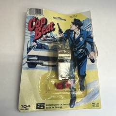 Vintage E.S.F. Cop Beat Metal Whistle in Original Package