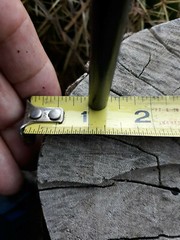 Lot of two (2) ferrocerium rods ferro rods firesteel 5/16″diam. 4 inches long