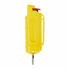 Police Magnum pepper spray .50oz yellow molded keychain self defense security