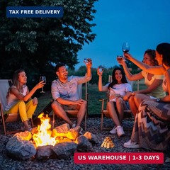 100 Counts Fire Starter, for Campfires, Fireplace, BBQ, Fire Pit, Pizza Oven, Pe