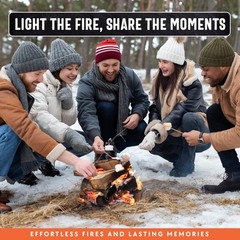 10lb Fatwood Fire Starter Sticks | 100% Natural Fire Starters For Campfires