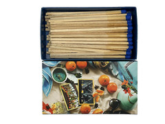 Safety Matches 4 inches 480 Count Strike On Box Bulk Kitchen/Camping/Fire/Candle
