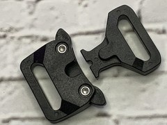20 mm 3/4″ Black Tactical Plastic Quick Release Clasp Buckle Paracord Bracelets