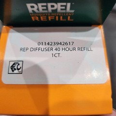 Repel Mosquito Repellent Device Set w/ 3 Extra Refills Flameles Realm Zone NIB