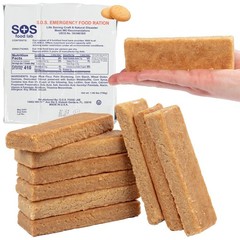 SOS Food Lab Emergency Food Bar – 3600 Calorie Ration (Shortbread Cookie)