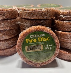 Huge Lot Of 13 Coghlan’s Fire Disc 3.5 oz – Fire Starter & Emergency Heat Source