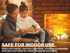 HGD Natural Fire Starters 256 Pcs Waterproof & Odorless Charcoal Starters fo…