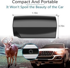 Innovative Deer Warning Whistle – Compact & Efficient Car Safety Device, 2 Pack
