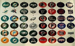 NFL Teams Shoelace Charms Lot of 2