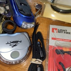 Light My Fire Swedish Original Firesteel Radios Whistle Fans Survival Lot # SL