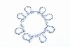 8x Bow Shackle Marine 304 Stainless Steel 5mm 3/16″ Clevis Boat Rigging Bracele