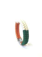 Ireland Flag Kiss Me I’m Irish Mens & Women Paracord Survival Bracelet Size 7.0