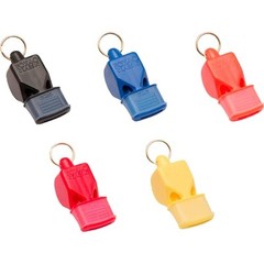 FOX40 Classic CMG Safety Neon Yellow Whistle + Break-Away Safety Whistle Cord