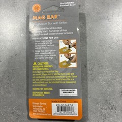 Ultimate Survival Technologies UST Mag Bar Fire Starter With Shaver 20-310-251